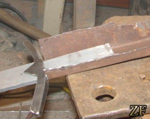 6 рис. процесс изготовления рукояти дюралевого меча