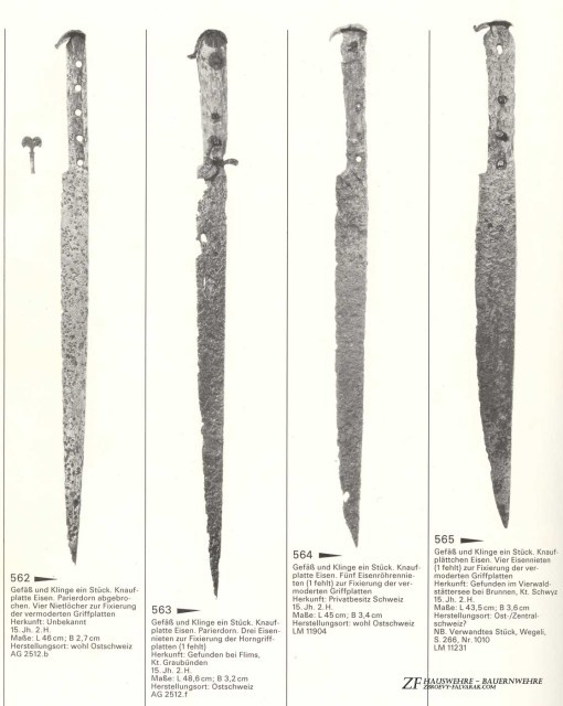 Немецкие “крестьянские ножи” Hauswehre и Bauernwehre