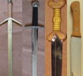 Одноручные, двуручные, полутораручные мечи (сталь) gallery-swords