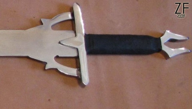 Стилизация меча Кирито, Чёрного мечника, от мастерской "Зброевы фальварак"