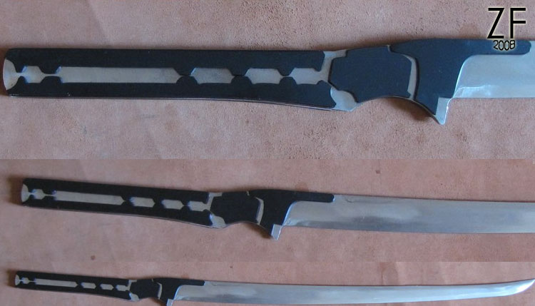 Меч High Frequency Blade Райдена из игры Metal Gear Rising: Revengeance