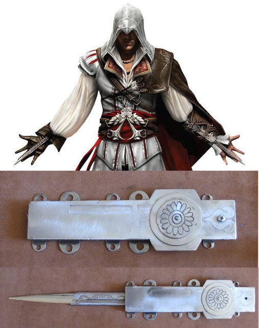Скрытый клинок из игры Assassin’s Creed II (стилизация)