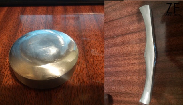 Травление навершия и гарды Травление навершия и гарды