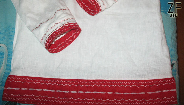 Беларуская народная рубашка 1920-1930 годов