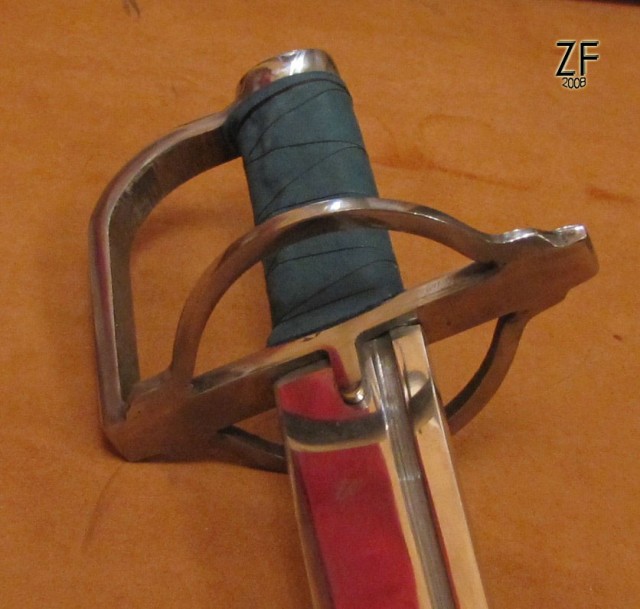 Эфес польско-венгкрской сабли тип N1с по Заблоцкому, стилизация