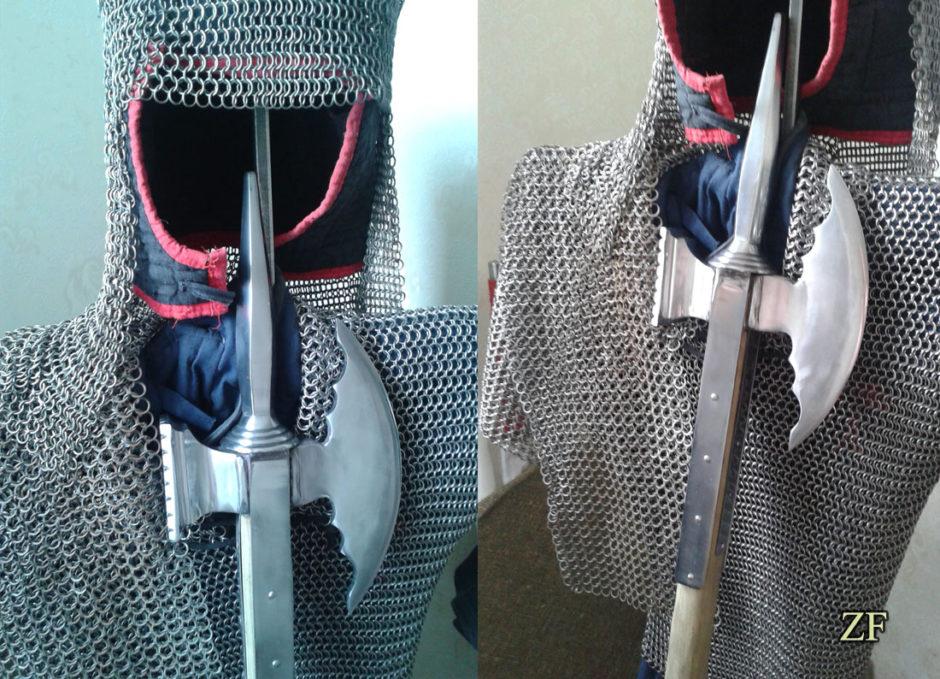 Полекс - двуручный боевой топор, древковое оружие Средневековья