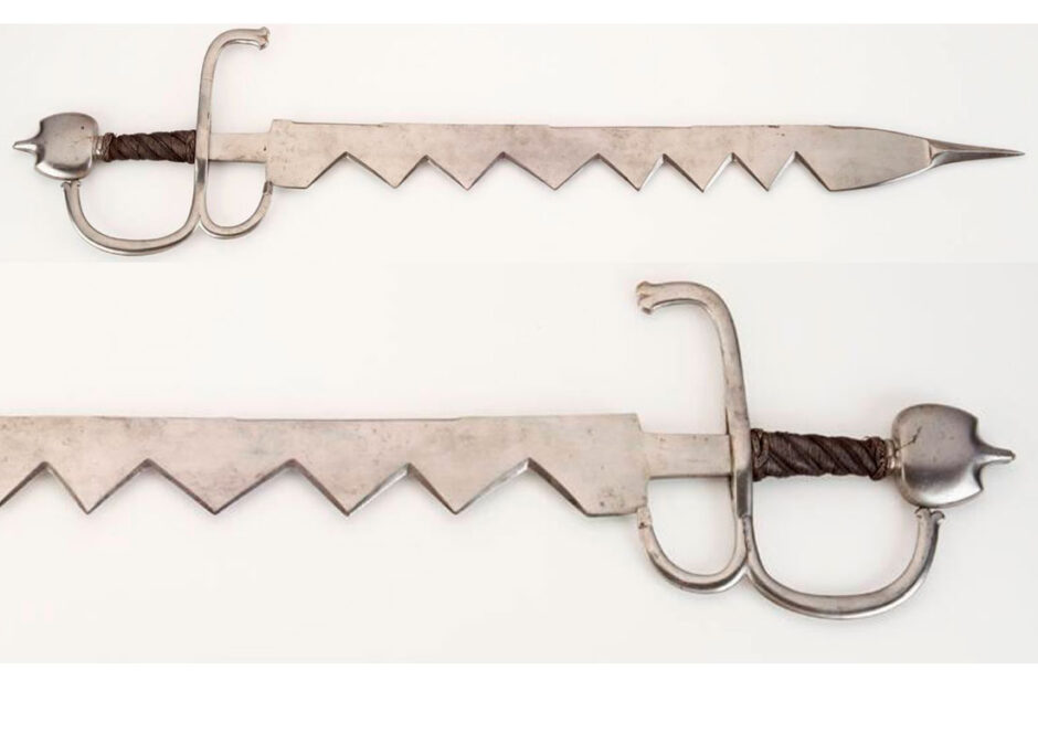 Прообраз палаша, прямой венецианский абордажный меч, около 1500–1525