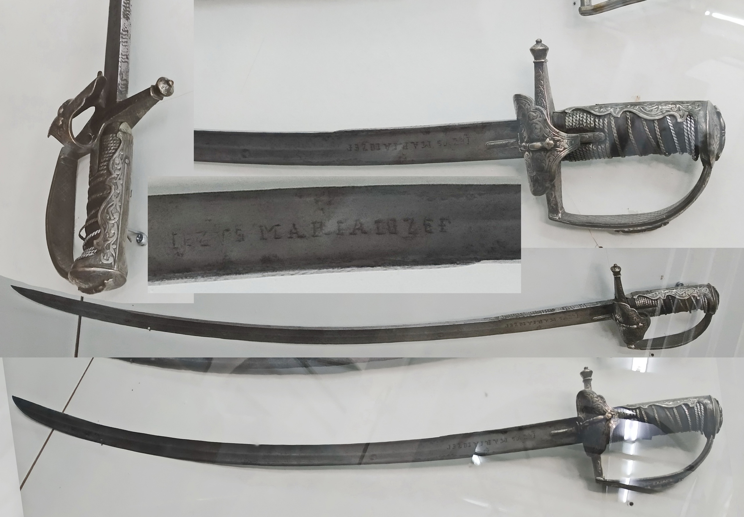 Польская шабля тып N1а па Заблоцкаму. Датуецца XVI - XVII ст Польская шабля тып N1а па Заблоцкаму. Датуецца XVI - XVII ст