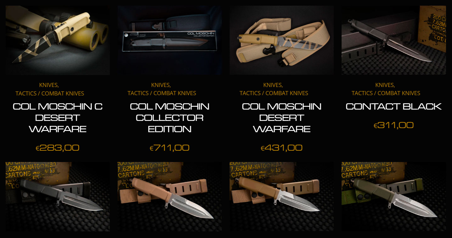 Extrema Ratio – боевые ножи военного назначения